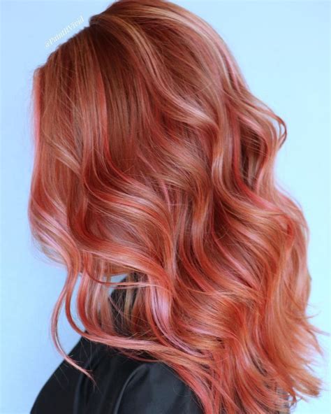 50 Eye Catching Ideas Of Rose Gold Hair For 2024 Hair Adviser Red
