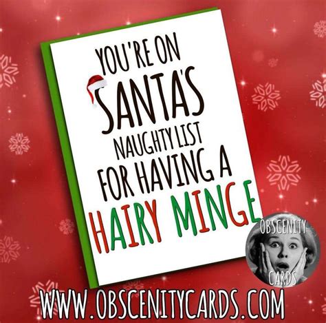 pin on obscene christmas cards