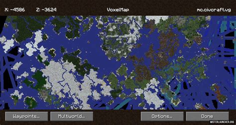 .voxelmap folder fix for world map data not saving on exit support for 512x resource packs (assuming minecraft itself can handle them) fix for entities in minecarts/boats or on non living entities being rendered too high world map cache memory usage reduced ~25% voxelmap can now handle more. Мод VoxelMap для Майнкрафт 1.16.5 1.16.4 1.16.3 [1 ...