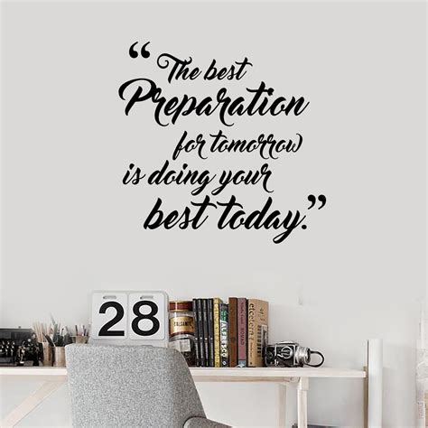 Vinyl Wall Decal Inspirational Quote Office Saying Motivation Decor St — Wallstickers4you