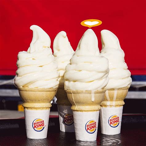 Ice Cream Vanilla GIF By Burger King Find Share On GIPHY