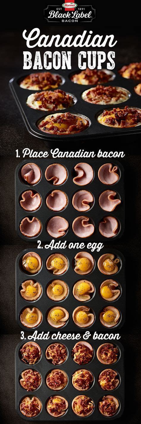 Canadian Bacon Egg Cups