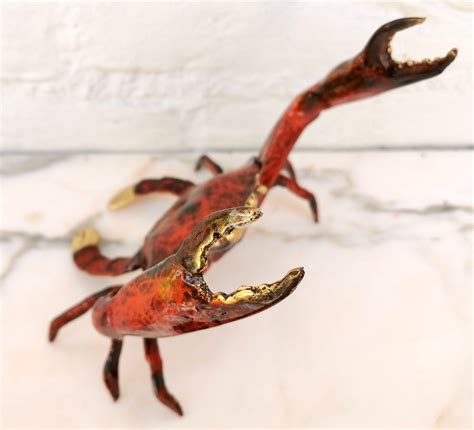 Bronze Crab Statue King Crab