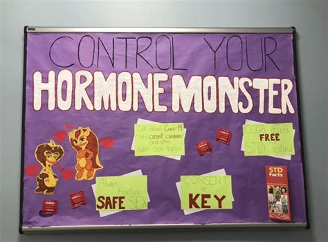 Std Facts Ra Bulletins Monster Board Ra Bulletin Boards Safe Sex Birthday Photos Hormones