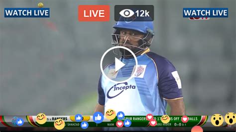 Live Cricket Bpl 2019 20 Gtv Live Khulna Tigers Vs Rangpur Rangers