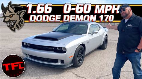 Hands On The 1025 Horsepower Dodge Srt Demon 170 Is The Most