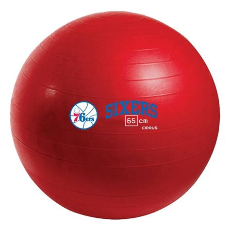 Philadelphia 76ers Red Stability Ball