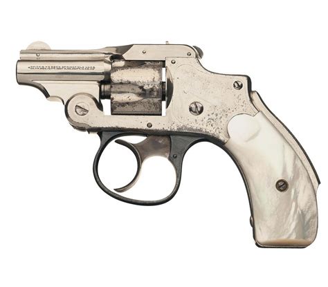 Smith And Wesson 32 Safety Hammerless 1st Model Double Action Revolver