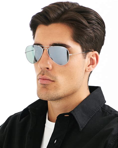 14 days return 1 year warranty free delivery 100% authentic. Ray-Ban Aviator Large Metal Sunglasses Silver/Grey Mirror