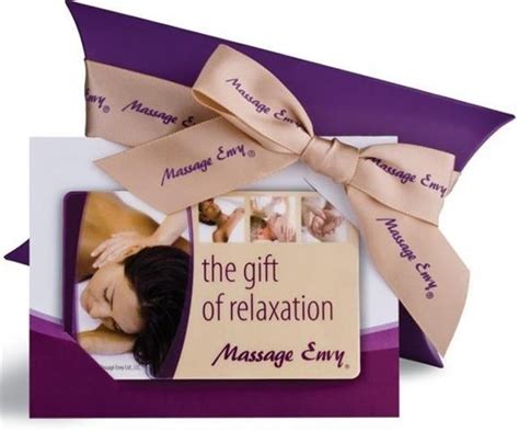 Massage Therapy T Certificates Massage Envy Spa T Cards Massage Envy T Card