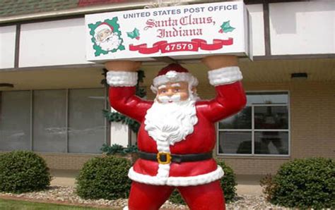 Santa Claus Post Office In Santa Claus Ind Santa Claus Indiana