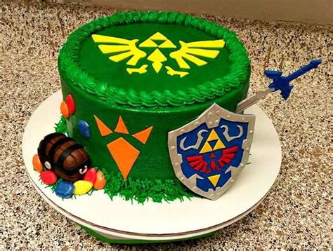 Recipe posters can be found in various locations in the legend of zelda: Zelda Birthday Cake - CakeCentral.com