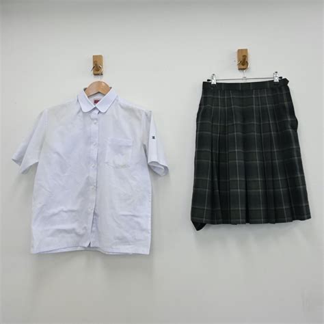 制服市場 愛知県 小牧高等学校 女子制服 2点 Sf011706