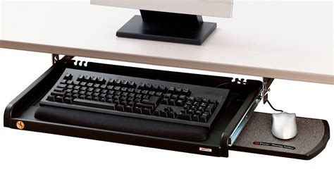 Buy 3m Adjustable Under Desk Keyboard Drawer Three Height Settings