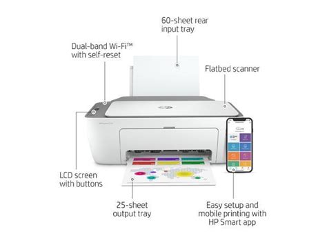 It is both wireless and has a usb port to print with a standard usb printer cable. HP DeskJet 2755 Wireless All-in-One Color Printer - Newegg.com
