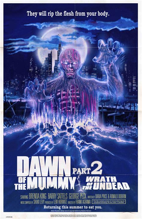 Dawn of the felines (2017). Stephen Romano's RETRO 13 - Dawn of the Mummy... Part 2 ...