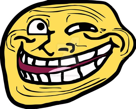 Smiley Mixed With The Troll Face By Popcornrulez On Deviantart