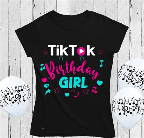 Instant Download Tiktoker Birthday Girl Svg Birthday Girl Svg