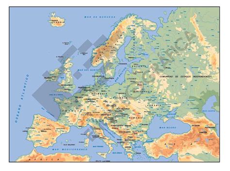 Mapa De Los Ríos De Europa En 2020 Mapa Del Continente Europeo Mapas