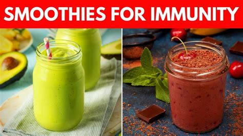 10 Healthiest And Delicious Immune Boosting Smoothies To Try Youtube In 2022 Immune Boosting