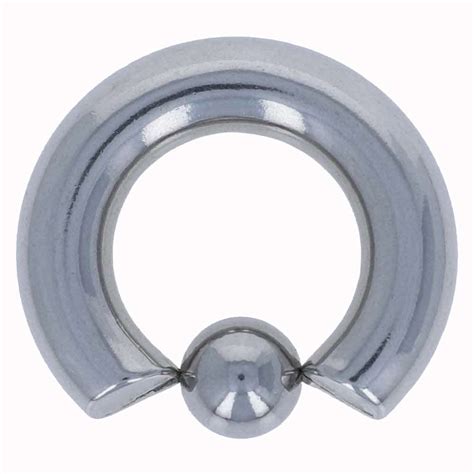 Heavy Gauge Steel Captive Bead Ring Bodymods