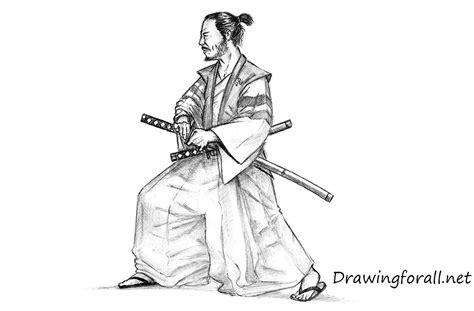 How To Draw A Samurai