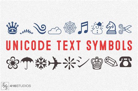 Unicode Text Symbols To Copy And Paste 416 Studios