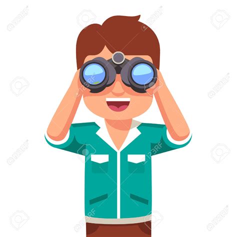 Person Looking Through Binoculars Clipart 10 Free Cliparts Download