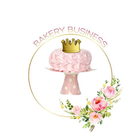 Copy Of Logos Bakery Cakes Events Sweets Cake Toppers Branding