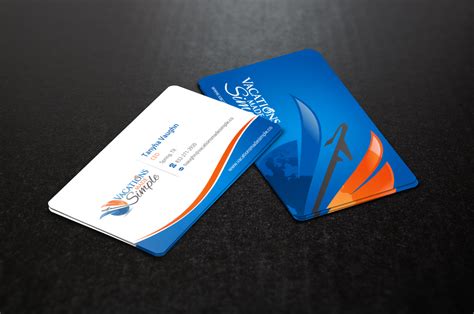 Travel Agency Business Card By Vactionsmadesimple