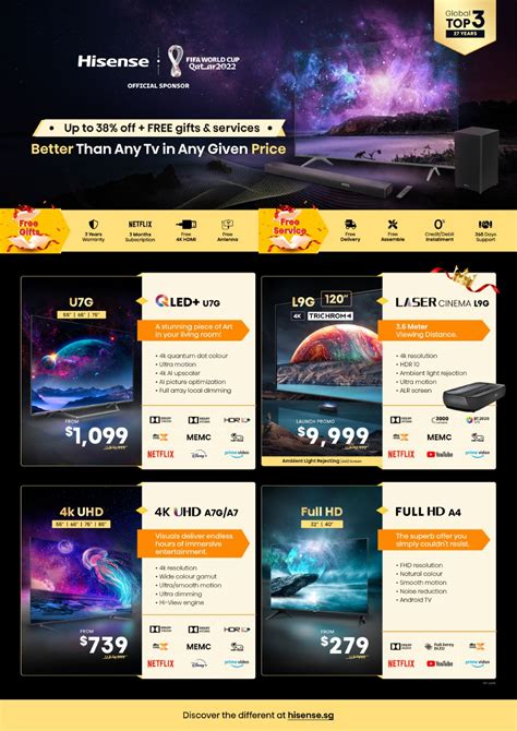 Hisense TVs Brochures From HardwareZone S Tech Show Portal