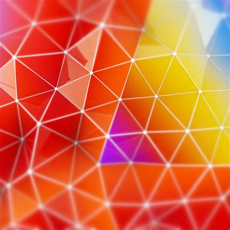 Colorful Wallpaper 4k Triangles Geometric Multicolor