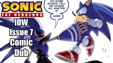 Sonic Idw Issue 7 Comic Dub Youtube