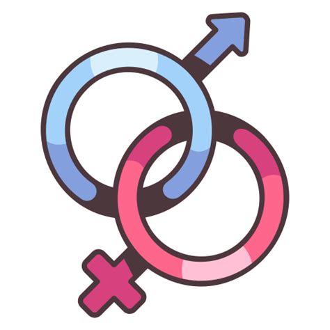 Icono De Símbolo Sexual Maxicons Lineal Color