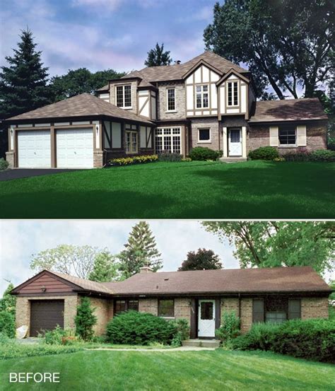 Ranch House Additions Before And After After Ranch House Before