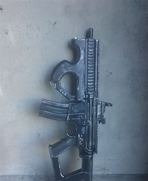 Custom 3d Printed M4 Rairsoft