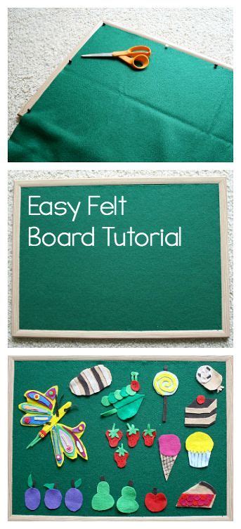 Make Your Own Felt Board Tutorial Diy Felt Board Felt Board Felt Diy