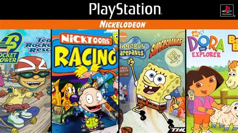 Nickelodeon Cartoon Games For Ps1 Youtube
