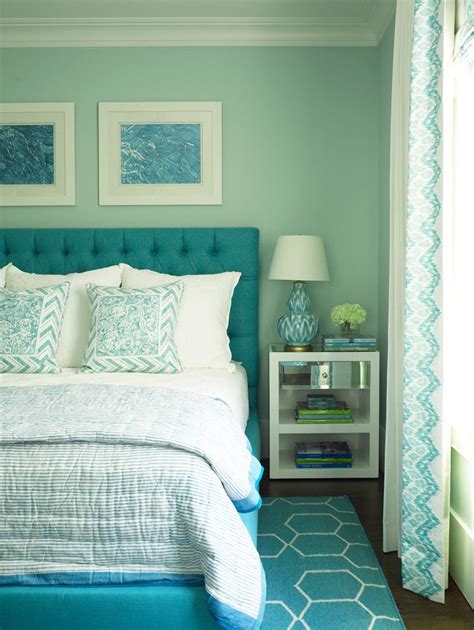 Turquoise Bedroom Phoebe Howard Turquoise Blue Bedroom Turquoise