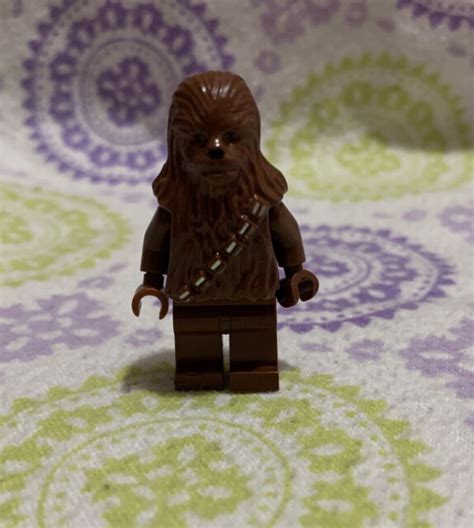 Lego Star Wars Chewbacca Minifigure With Bow Ebay
