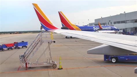 Southwest Airlines Take-off from Raleigh Durham International Airport