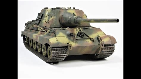 Tamiya 135 Jagdtiger German Heavy Tank Destroyer Youtube