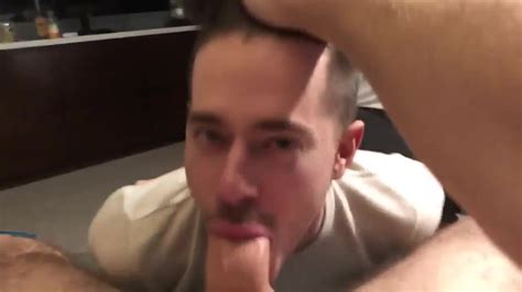 gagging on cock handsome guy sucking big dick…
