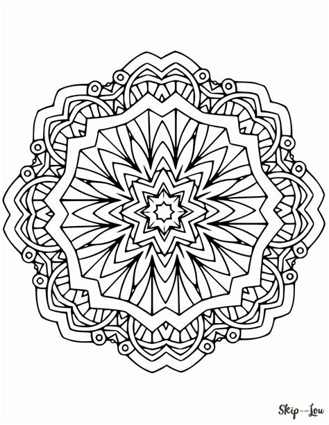 Can your child do the needful? Beautiful FREE Mandala Coloring Pages | Skip To My Lou