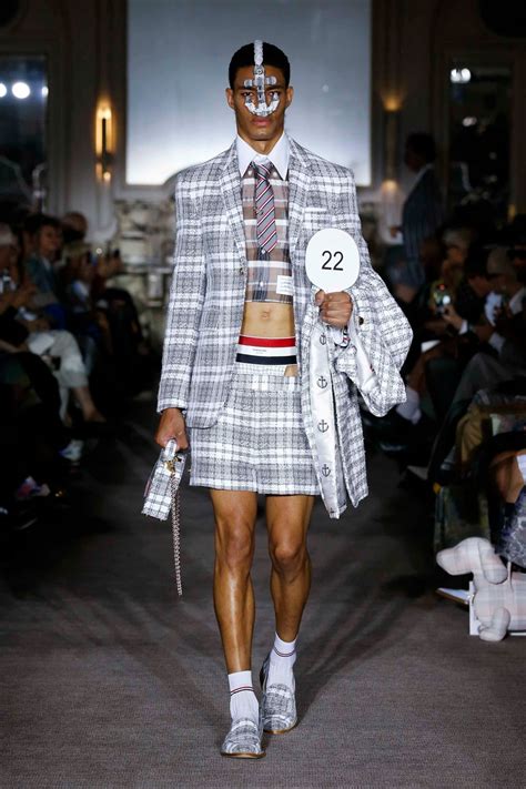 Mens Spring 2023 Runway Collection Thom Browne