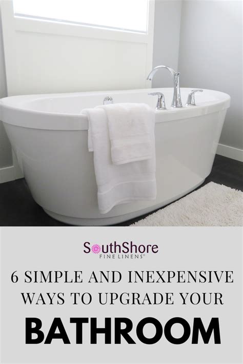 6 Simple And Inexpensive Ways To Upgrade Your Bathroom In 2020 With Images Complete