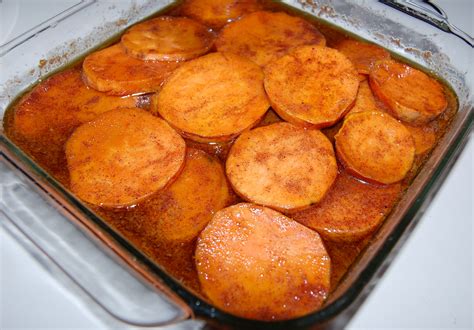 When the yams are in the pot, allow them to cook until they are tender on the outside but a bit resistant in the center when you pierce them with a fork or knife. Southern Baked Candied Yams | Cooking Mamas