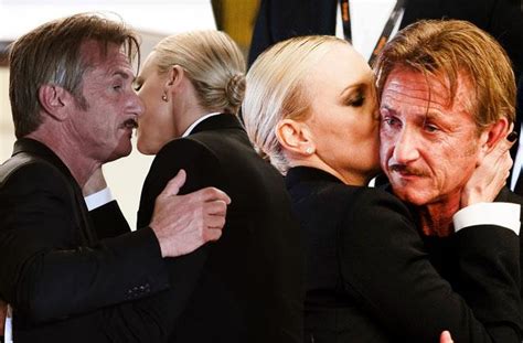 sean penn and charlize theron face each other for first time after awkward breakup