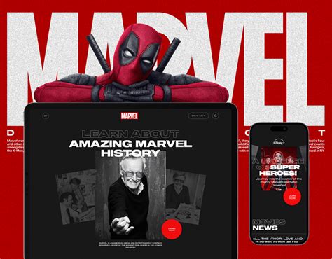 Marvel Corporate Redesign Concept On Behance