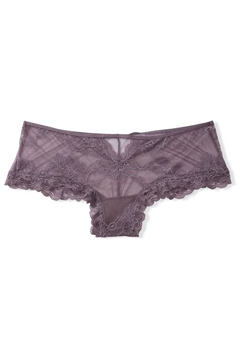 Buy Victorias Secret Sheer Mesh And Lace Cutout Cheeky Knickers From The Victorias Secret Uk